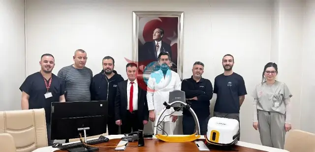 Байбуртта Қайырымды Адамнан Ауруханаға Құрылғы Сыйы