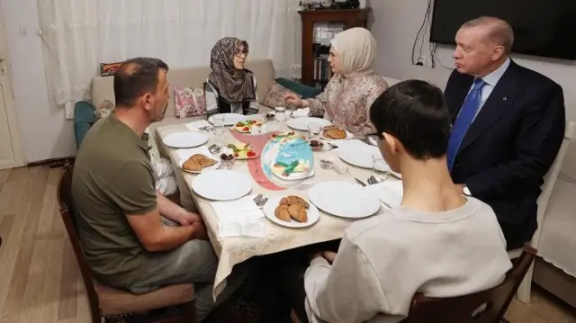 Emine Erdoğan'dan Kayacık Ailesine İftar Teşekkürü