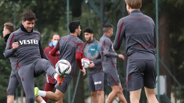 Trabzonspor, Gaziantep FK Maçı Öncesinde Hazırlıklarını Tamamladı