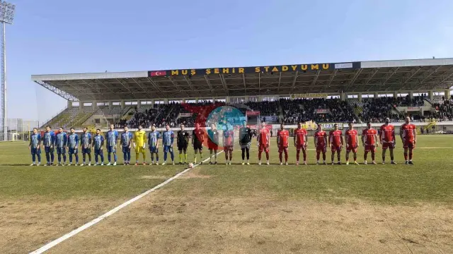 Muş Spor Kulübü İle 68 Aksaray Belediyespor Arasında Eşitlik
