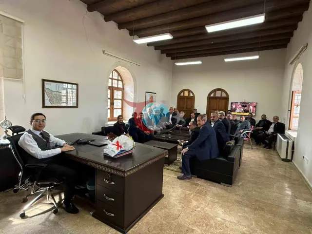 Gercüş'te Kaymakam Öztaş, Muhtarları Ağırladı