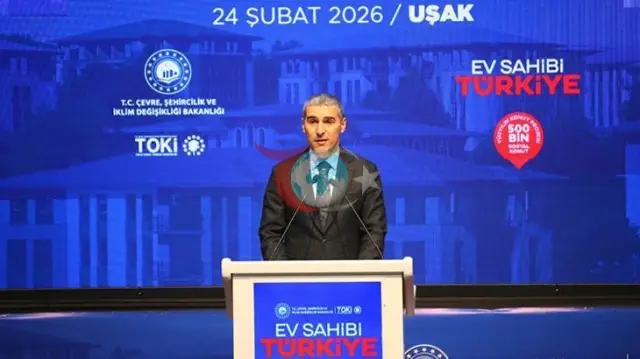 Yüzyılın Konut Projesi İçin Uşak'ta Kura Çekimi Gerçekleşti