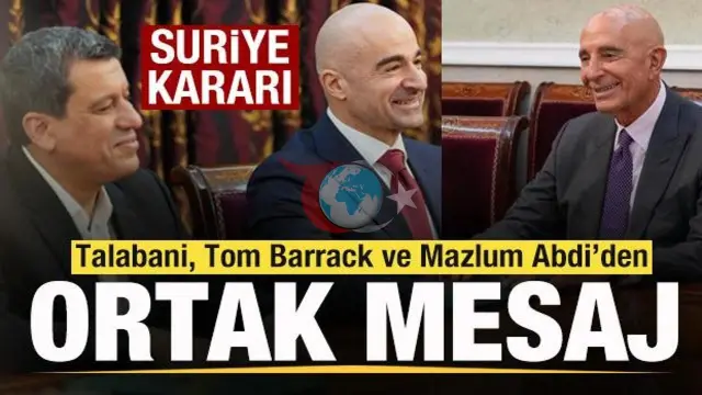 KYB Lideri Talabani, Barrack ve Mazlum Abdi ile Buluştu: Suriye Üzerine Kritik Görüşmeler