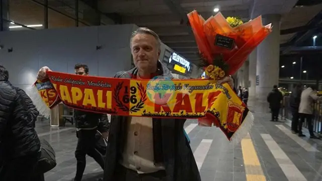 Erling Moe Kayserispor İçin Kayseri'ye Geldi