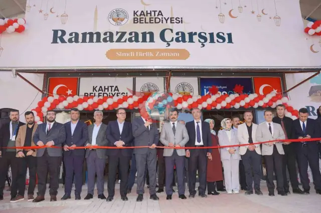 Kahta’da Ramazan Çarşısı’nın Resmi Açılışı Gerçekleştirildi