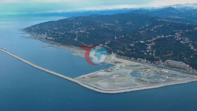 Rize İyidere'de Lojistik Liman Projesi Hızla İlerliyor
