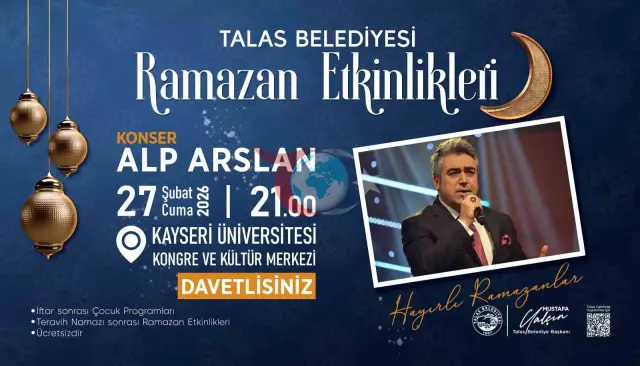 Talas Belediyesi Ramazan Etkinlikleri Bu Hafta Sonu Da Dopdolu