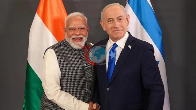 Hindistan Başbakanı Modi ve İsrail Başbakanı Netanyahu'dan Önemli Görüşme