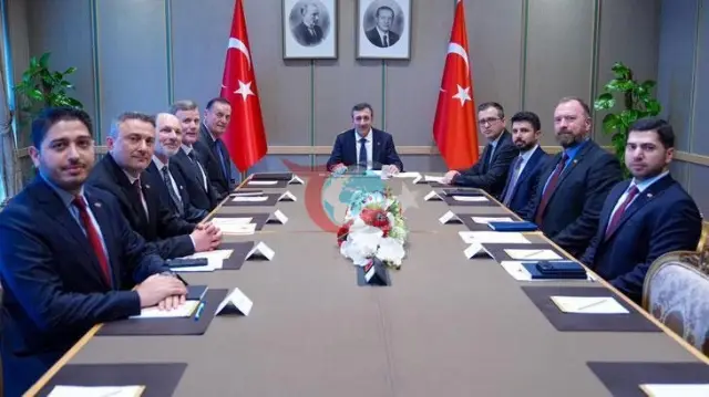 Cevdet Yılmaz, ATBR Üyeleriyle Ekonomik İlişkileri Görüştü