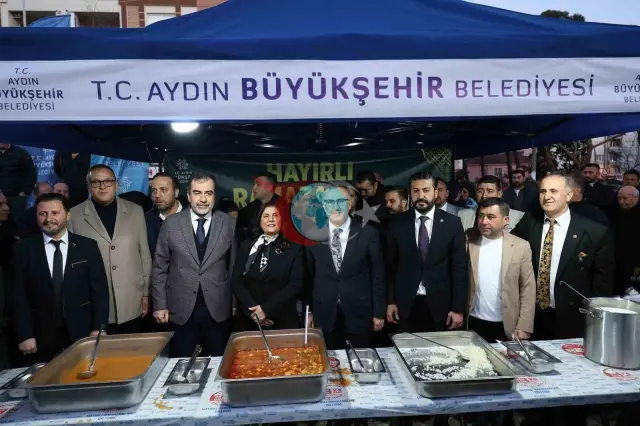 Başkan Çerçioğlu, İncirliova'da Ramazan İftarında Halkla Buluştu