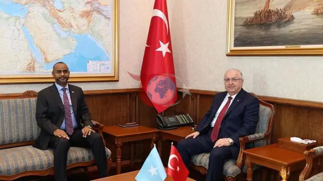 Bakan Güler, Somali'den Bakan Nur'u Ağırladı