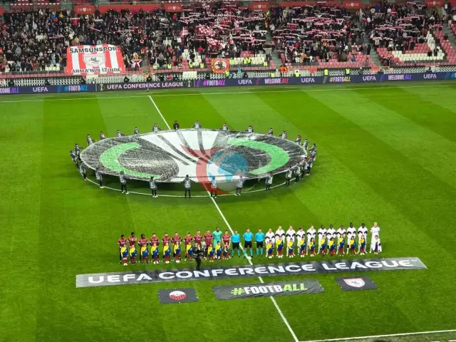 UEFA Konferans Ligi: Samsunspor ve Shkendija Berabere Başladı