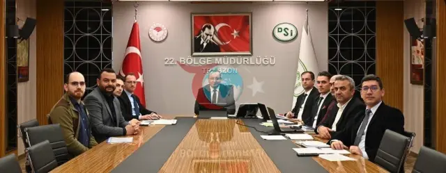 Bayburt'taki Taşkın Kontrol Projeleri Değerlendirme Toplantısında İncelendi