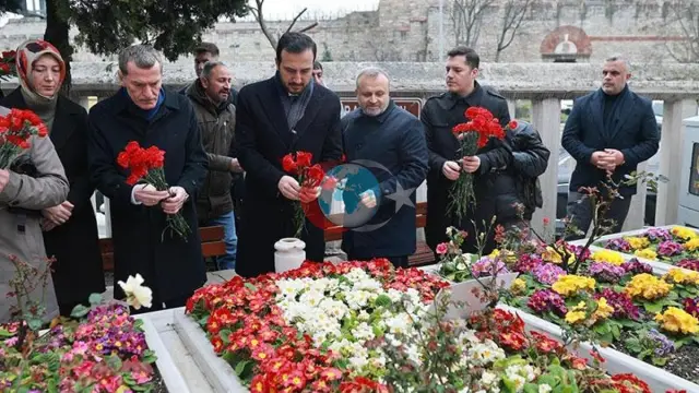 AK Parti, Merhum Lider Necmettin Erbakan'ı Mezarında Andı