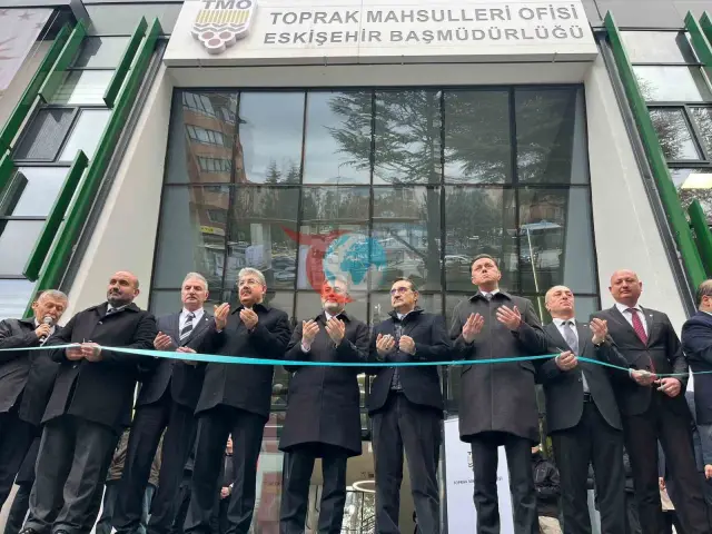 Bakan Yumaklı, Eskişehir'de TMO'nun Yeni Hizmet Binasını Açtı