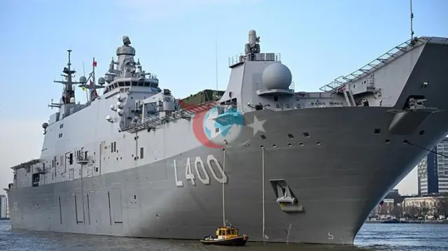 TCG Anadolu Hollanda'da Büyük İlgi Gördü: Medyada 'Etkileyici' Olarak Tanıtıldı
