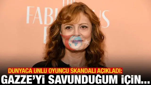 Susan Sarandon: Gazze'yi Desteklediğim İçin ABD'de Projelerden Dışlandım