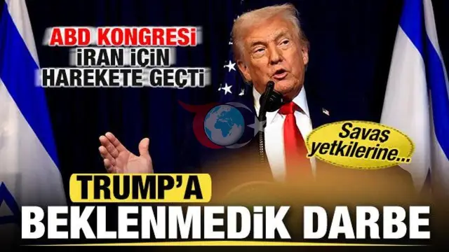Trump'ın Yetkileri Tartışma Konusu! ABD Kongresi İran İçin Harekete Geçti!