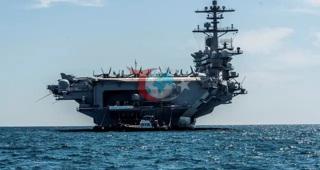 İran'dan ABD'nin USS Abraham Lincoln Uçak Gemisine Füze Saldırısı