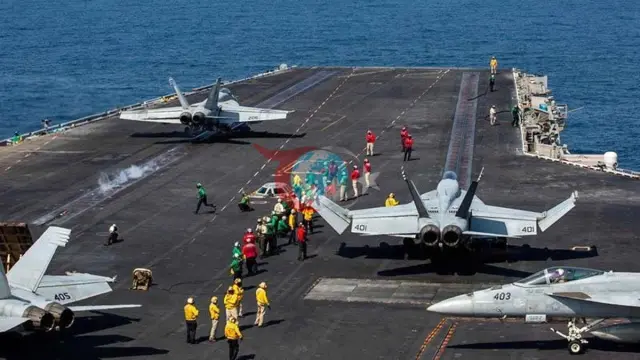 ABD'den USS Abraham Lincoln Hakkında Açıklama: Vurulmadı