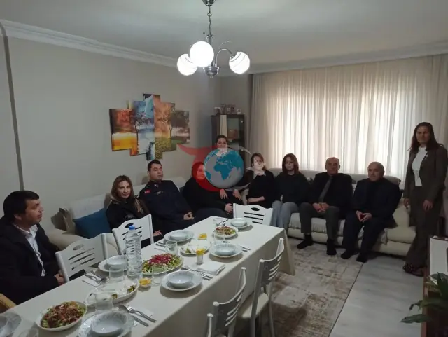 Kaymakam İlhan, Işık Ailesinin İftar Sofrasında Misafir Oldu