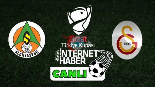 Alanyaspor ve Galatasaray Ziraat Türkiye Kupası'nda Karşı Karşıya