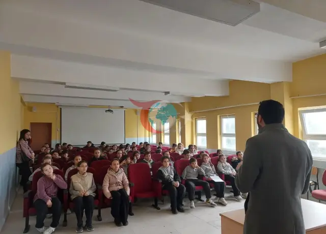 Yenipazar'da Ortaokul Öğrencilerine Ramazan Ayının Önemi Anlatıldı