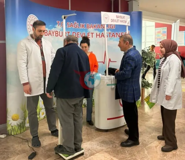 Bayburt'ta Sağlıklı Yaşam İçin Obezite Farkındalık Etkinliği Düzenlendi