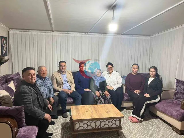 Kaymakam Dalak, Şehit Ailesi ve Kıbrıs Gazisini Unutmadı
