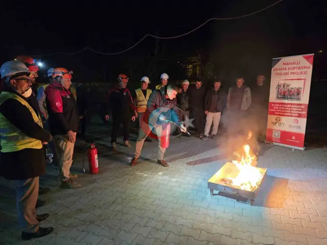 Akşehir’de Afet Bilinci Eğitimleri Devam Ediyor