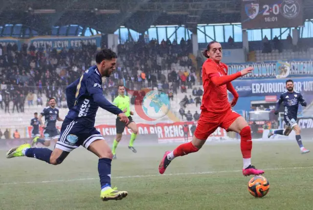 Erzurumspor FK, Manisa FK'yı Farklı Geçti: 8-1