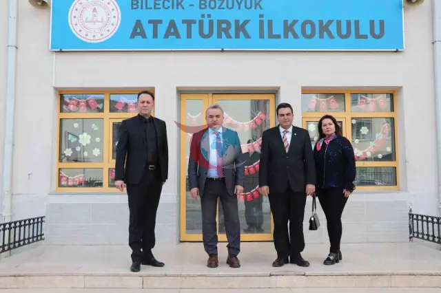Kaymakam Öztürk, Bozüyük'teki Okulları Ziyaret Etti