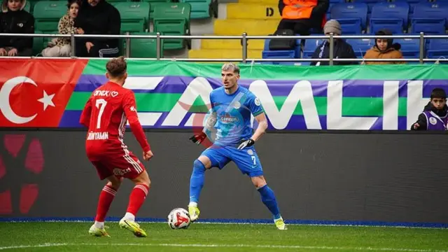 Çaykur Rizespor, Hesap.com Antalyaspor'u 1-0 Mağlup Etti