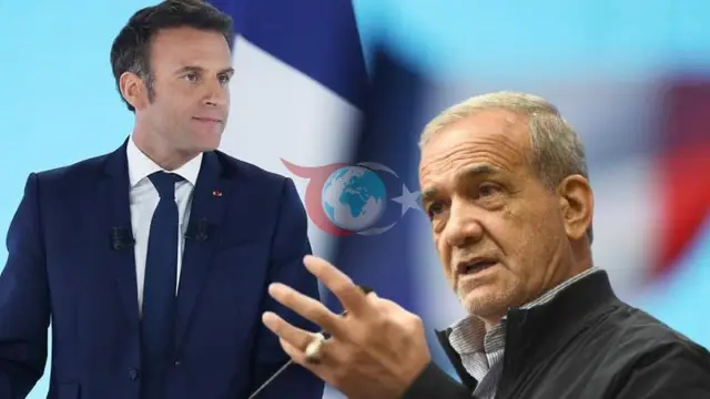 Macron ve Pezeşkiyan Telefonla Görüştü