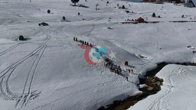 Uludağ'da Gerçeği Aratmayan Çığ ve Kurtarma Tatbikatı
