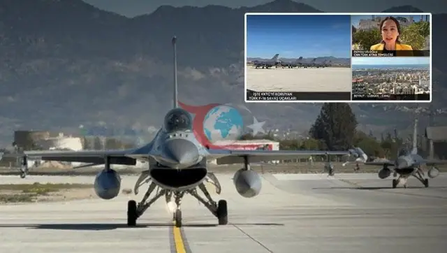 KKTC'deki Türk F-16'ları Yunanistan'ı Tedirgin Etti: Atina'da Gündem Yoğun