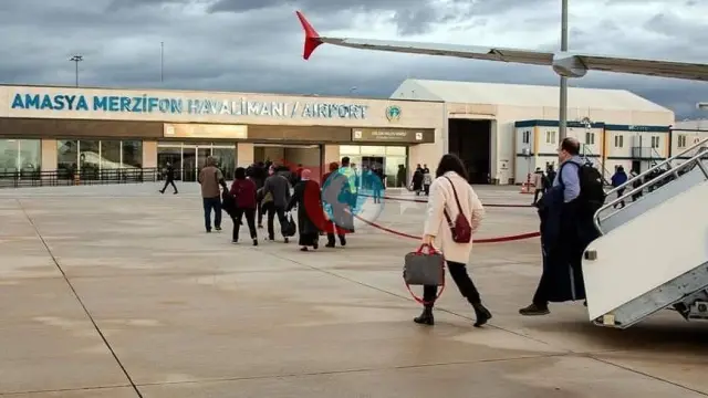 Şubat Ayında Amasya Merzifon Havalimanı 11 Bini Aşkın Yolcuya Hizmet Verdi