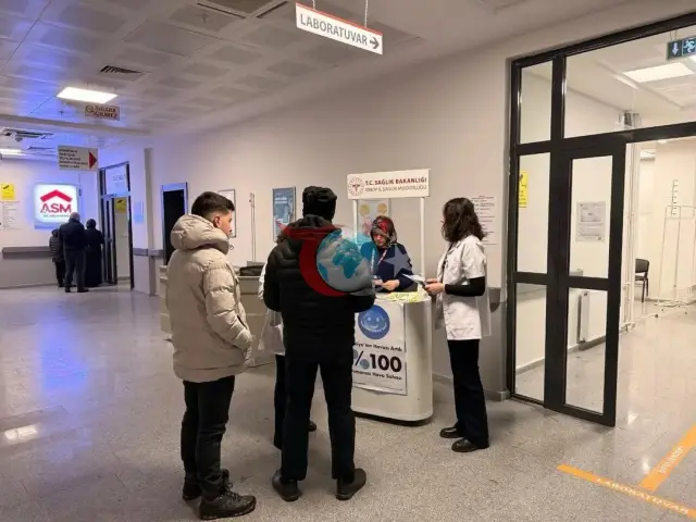 Erfelek'te Tüberküloz Bilinçlendirme Etkinliği