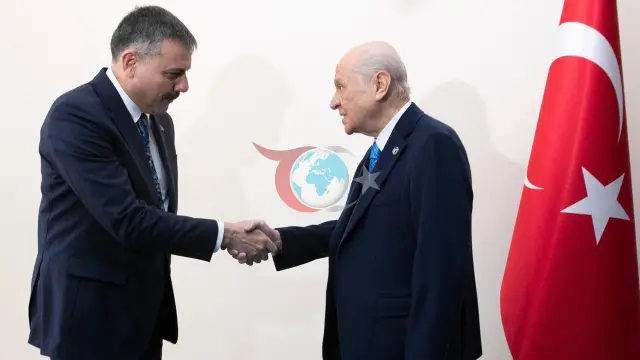 İçişleri Bakanı Çiftçi'den Bahçeli'ye Ziyaret