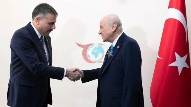 İçişleri Bakanı Çiftçi'den Bahçeli'ye Anlamlı Ziyaret