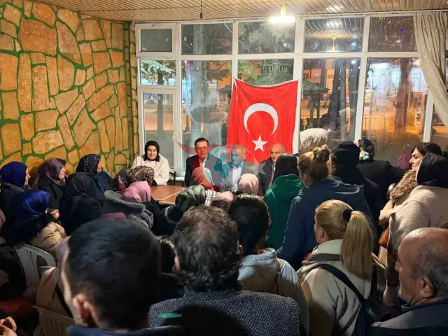 Milletvekili Hatipoğlu, Han'da Muhtarlarla Buluştu