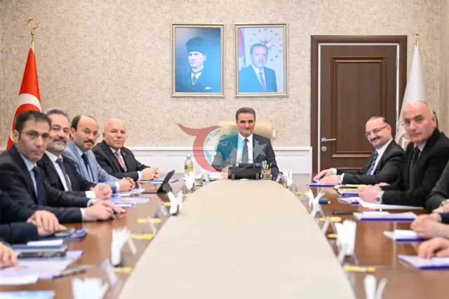 Erzurum'da 'Model Fabrika Projesi' İçin Önemli Toplantı Yapıldı