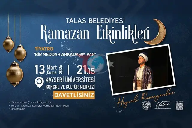 Talas Belediyesi’nin Ramazan Haftası Etkinlikleri Heyecanla Sürüyor