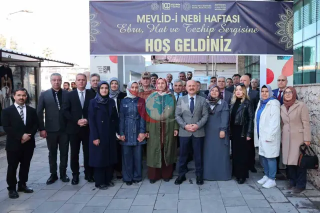 Adıyaman'da Geleneksel Sanatlar Sergisi: Hat, Tezhip ve Ebru