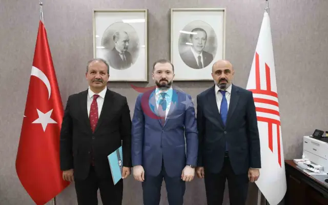 Sağlık-Sen Lideri Doğan, YÖK Genel Sekreteri Aksoy’u Ziyaret Etti