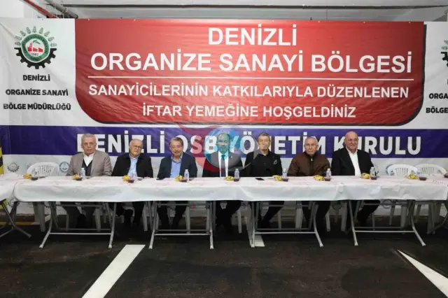 Denizli OSB Başkanı Baltalı ve İş Dünyası İftarda Öğrencilerle Buluştu