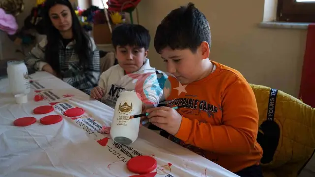 Kahramanmaraş'ta Anneler ve Çocuklar İçin Ramazan Kandili Atölyesi