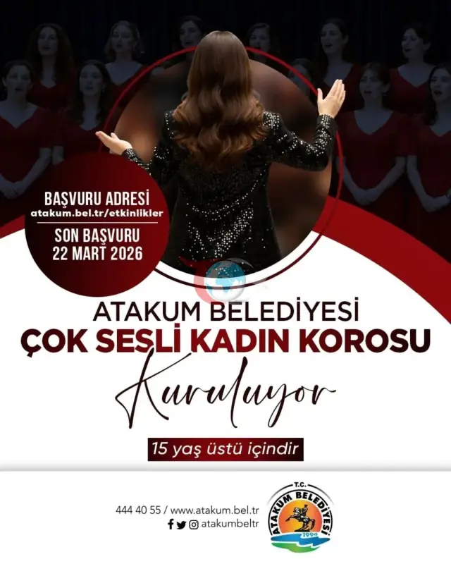 Atakum Belediyesi'nden Kadınlar İçin Çok Sesli Koro Projesi
