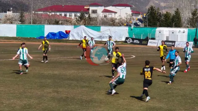 TFF 3. Lig'de 12 Bingölspor ile Ağrı 1970 Spor 2-2 Berabere Kaldı