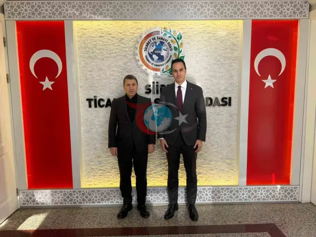 Siirt TSO Başkanı Güven Kuzu, DYP Lideri Cenk Küpeli'yi Ağırladı
